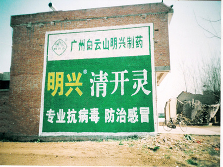 墻體廣告公司，廣西墻體廣告公司，長沙火藍廣告有限公司